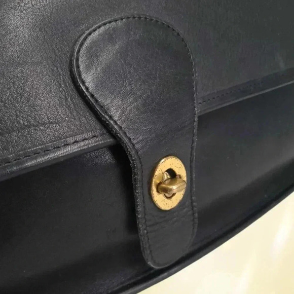 Vintage COACH 90's Metropolitan Briefcase black - Picture 8 of 16